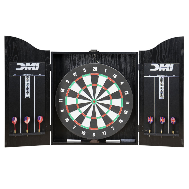 DMI Sports Indoor Bristle Dartboard Darts Included Reviews